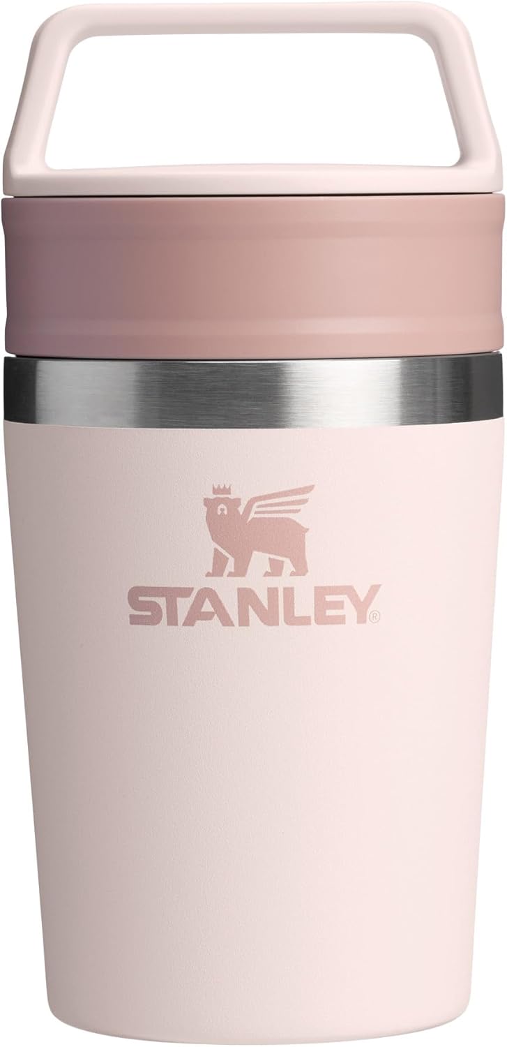 Stanley Cafe To-Go Travel Mug Termos Bardak, Siyah, 0.23 Litre