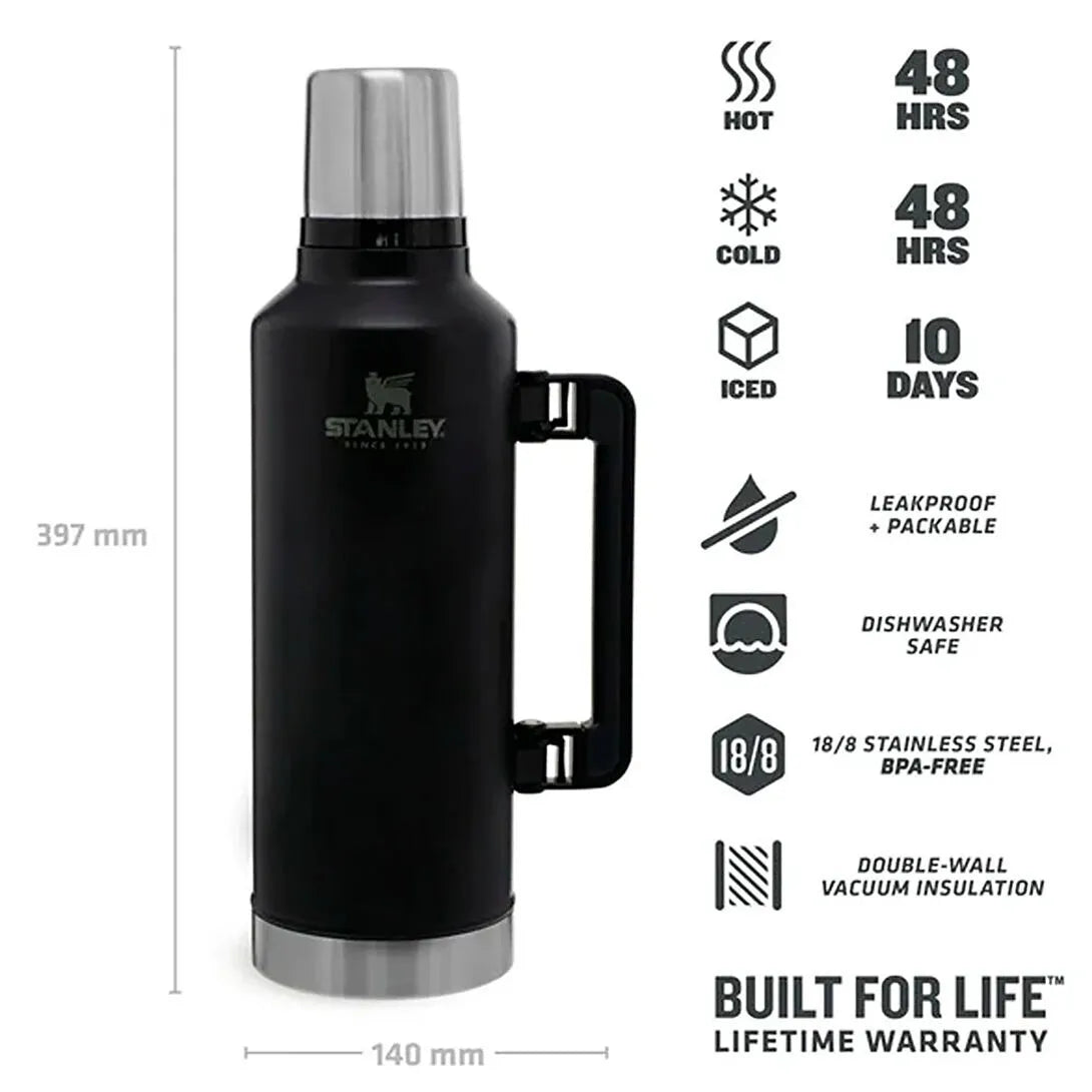 Stanley Classic Legendary Vakumlu Çelik Termos, 2.3 L