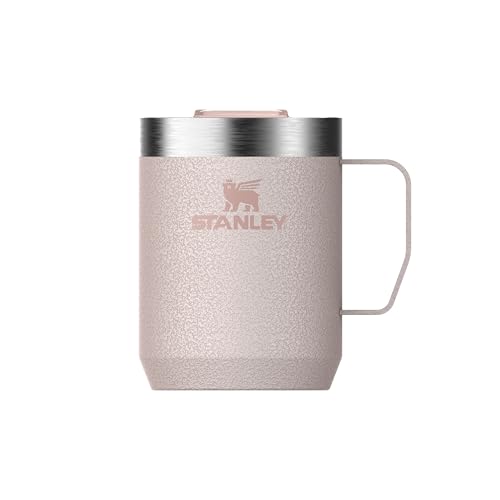 Stanley Classic Legendary Camp Mug Paslanmaz Çelik Termos Bardak, 0.23 L, Pembe Kuvars (Rose Quartz)
